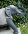 Statue Elphant en marche