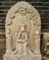 fresque bouddha 