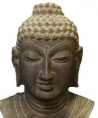 Tête de bouddha